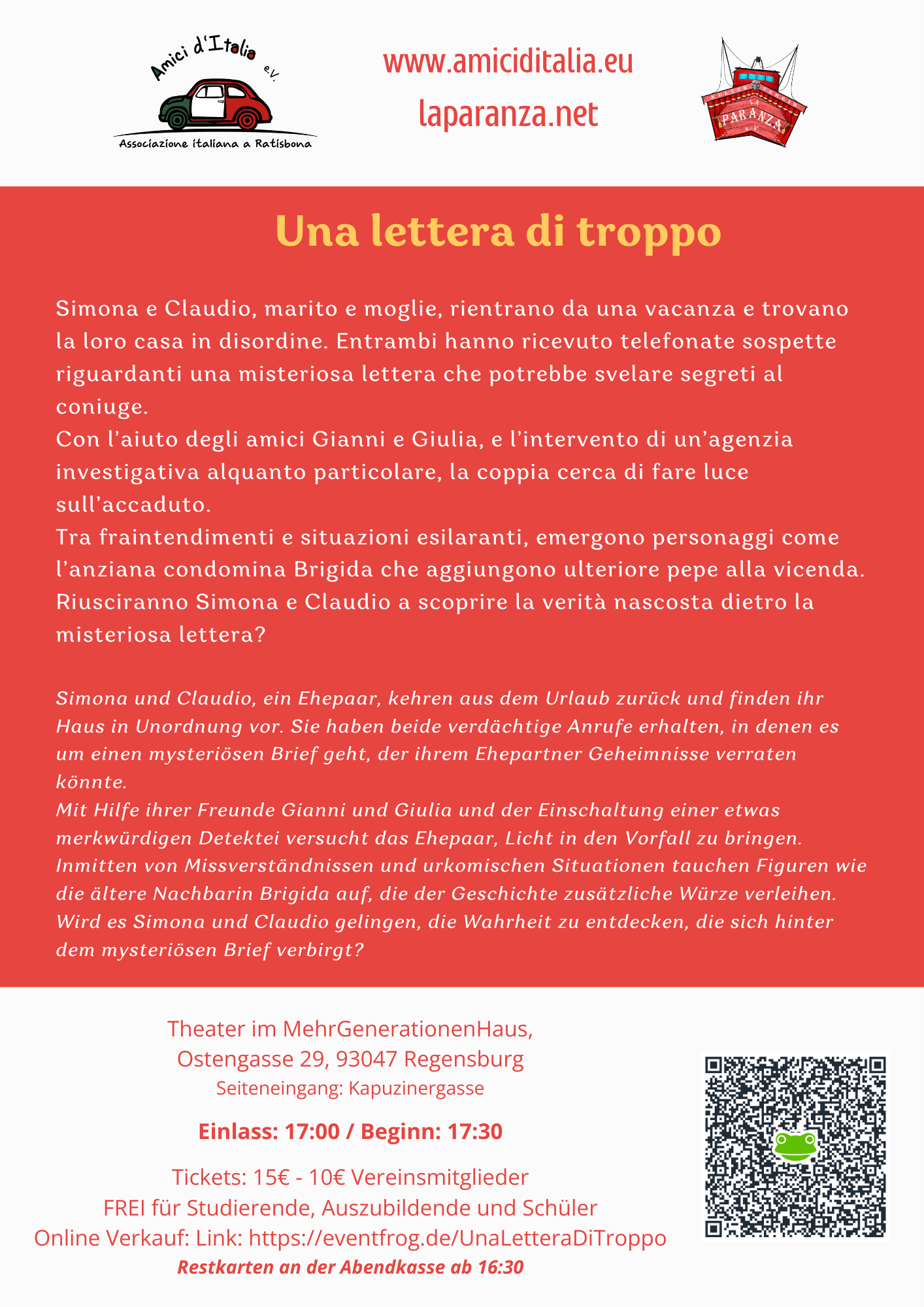 Una lettera di troppo